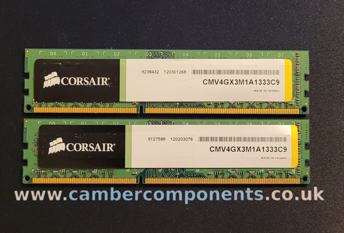 Corsair Value Select 2x4GB DDR3 1333MHz